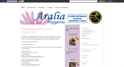 Desktop Screenshot of floristeriaaraliaalcala.com